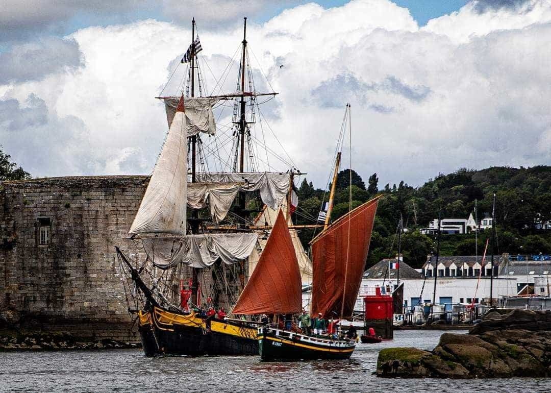 Le Phoenix participe au Festival des Vieilles Coques à Concarneau